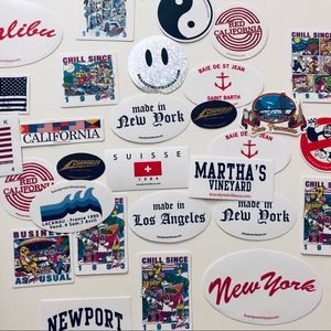 15 Random Brandy Stickers